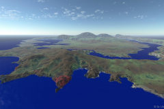 minoan-lanscape-snatorini-reconstraction