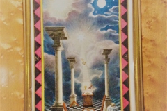 Картины отображающие философию масонов.