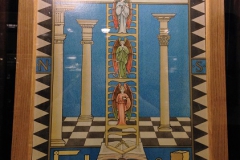 Картины отображающие философию масонов.