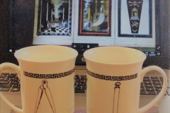 музей масонов чашки с символами масонов
