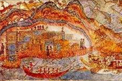 santorini-fresco